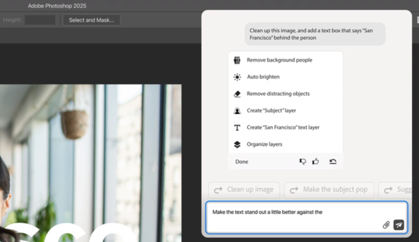 Adobe将在Photoshop中新增AI功能 可帮用户完成P图