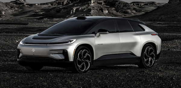 法拉第未来获得600辆FX车型订单：获得6万美金定金