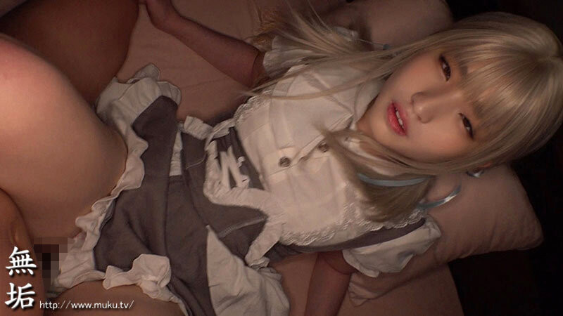 姫野らん(姬野兰)作品MUKC-105发布！期间限定的金发造型？她的制服被弄脏了！