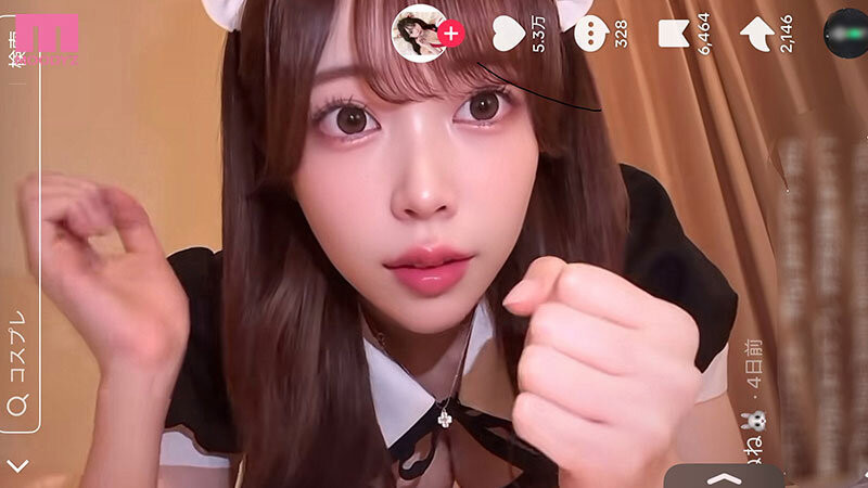 (MIFD-664)星野宁宁在Tiktok有12万追踪的网红竟然有一堆无码片！