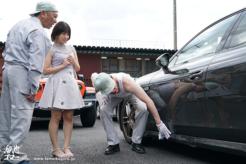 栄川乃亜(荣川乃亚)作品MEYD-905发布！天然温柔人妻落入车行「多人轮奸」