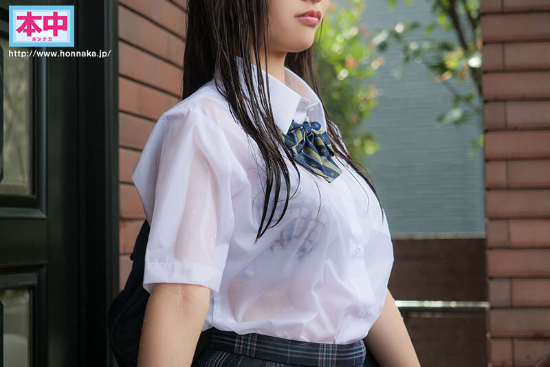 鈴の家りん(铃之家铃)作品HMN-643发布！大雨袭来，女高中生制服湿透屋檐下躲雨，屋主邀进门硬上中出