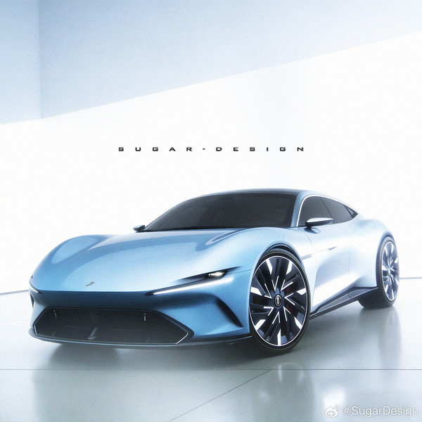 鸿蒙智行尚界首款轿跑外观设计提前看 对标百万级车型？