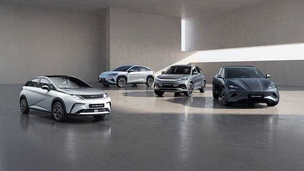 比亚迪汽车 4月中国新能源乘用车品牌零售销量排名:零跑小米进前五